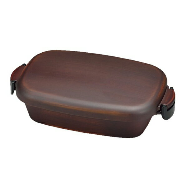 お弁当箱 弁当箱【SEEシリーズ カフェランチ】ダークブラウン ランチボックス【550ml】電子レンジ対応 食洗機対応 国産 日本製 1段 一段 弁当箱 丼型 ...