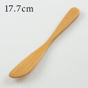 チェリー バターナイフ 001-4118 （丸十）（天然木 木製カトラリー ナチュラル）