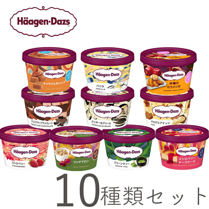 ハーゲンダッツ アイスクリーム ギフト セット10個