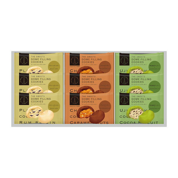 スイーツ 限定商品★贈り物★ザ・スウィーツ ドームフィリングクッキー（9個）