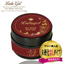 トップジェル 硬め LULUGEL ジェルネイル トップコート ぷっくり ノンワイプ コンテナタイプ 15g 大容量 ネイル ジェル プロ用 ネイル トップコート ジェル トップジェル ノンワイプ トップコート ジェルネイル トップ UV/LEDライト対応