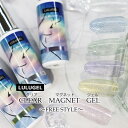 LULUGEL マグネットネイル ジェルネイル カラー クリア マグネットジェル 8g 微粒子タイプ ネイル ラメ マグネット 異色ネイル ジェル ネイル イン...