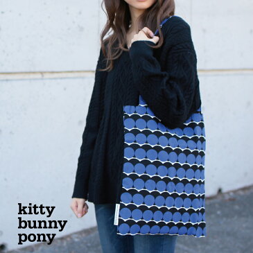 bookstore bag Kitty Buny Pony トートバック KBP コットン 韓国ファッション レディース 布 ファブリック 縦長トート軽量 A4 通勤 通学 エコバック ショッピングバッグ キティバニィポニー プレゼント 【ゆうパケット送料無料】