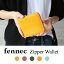 Fennec Zipper Wallet フェネック レディース 財布 二つ折り 二つ折 ラウンドファスナー 薄い コインケース付 レザー コンパクト 二つ折り財布 ブランド 韓国ファッション 娘 誕生日 クリスマス プレゼント ギフト【送料無料】