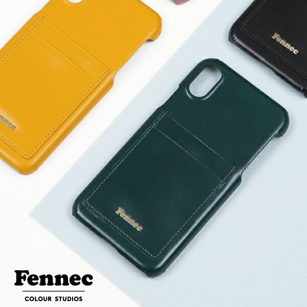 ★スーパーセール Special SALE★Fennec iPhoneXケース フェネック レザー カードケース付き iPhoneX ケース case アイフォン 背面カバー 韓国 韓国ブランド 韓国ファッション レディース カード収納 おしゃれ 女子 プレゼント ギフト