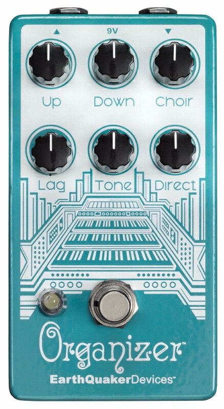 EarthQuaker Devices Organizer V2 Polyphonic Organ Emulator 