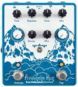 「EarthQuaker Devices」よりタップテンポ付きステレオディレイ&リバーブ”Avalanche Run”の登場です！ 高性能DSP (Digital Signal Processor) ベースのエフェクターとなり、Dispatch Master への要望に応える為、今回開発されました。 ディレイはBBDの繊細さを備えたテープディレイ、リバーブは深い洞窟を彷彿とさせるプレートリバーブサウンドです。 ・Swell Delay and Reverb モード ・リバースディレイモード ・サブディビジョン付きタップテンポ ・任意の機能を割当可能なエクスプレッション・コントロール ・Trails モードとTrue Bypass モードを選択可能 ・Tapスイッチを踏み続けると自動的に発振 ・サウンドオンサウンドスタイルのルーパー機能 (Trails モードでは長さを設定可能)