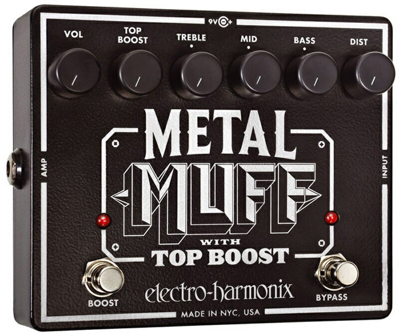 【レビューを書いて次回送料無料クーポンGET】Electro-Harmonix Metal Muff エフェクター [並行輸入品][直輸入品] 【エレクトロ・ハーモニクス】【ディストーション】【ElectroHarmonix】【Electro-Harmonix】【エレクトロハーモニクス】【新品】【RCP】