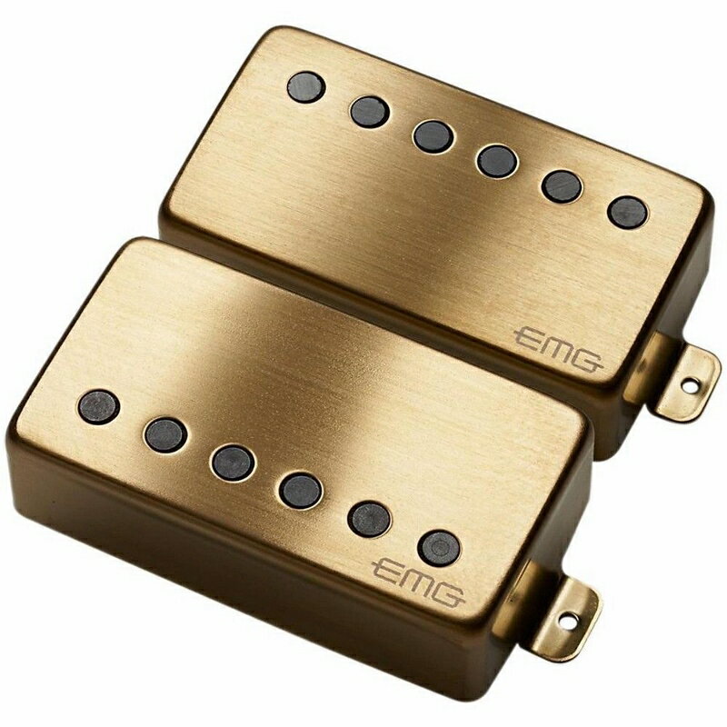 EMG JH Set Brushed GOLD [並行輸入品][直輸入品]【Metallica James Hetfieldモデル】【新品】