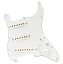 EMG RA-2 Pro Retro Active Strat-style Pre-wired Pickguard S/S/S - White Type：Prewired Single-coil Pickguard Active/Passive：Active Magnet Material：Alnico II Position：Bridge, Middle, Neck Number of Strings：6 ※取付は自己責任で行ってください ※取付作業後の商品返品は一切お受け出来ません ※取付作業に関わるギターへのダメージ等、当店では責任を負いかねます