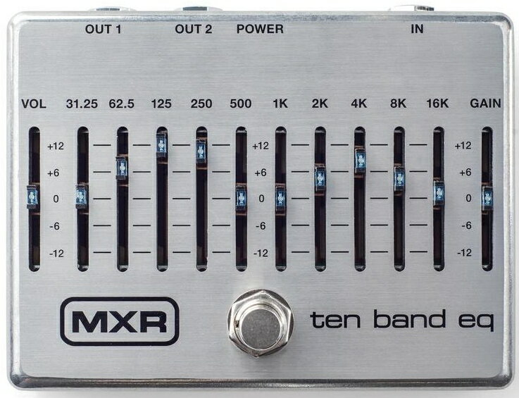 【レビューを書いて次回送料無料クーポンGET】MXR M108S 10 Band Graphic EQ エフェクター [直輸入品]【新品】【RCP】