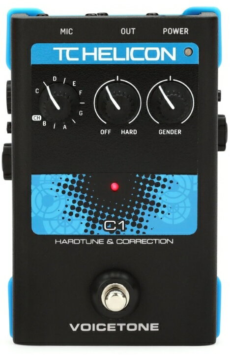 TC-Helicon VoiceTone C1【TC Helicon】【ボイス用エフェクター】【新品】 1