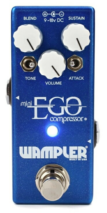 Wampler Pedals Mini Ego Compressor Made in USA 