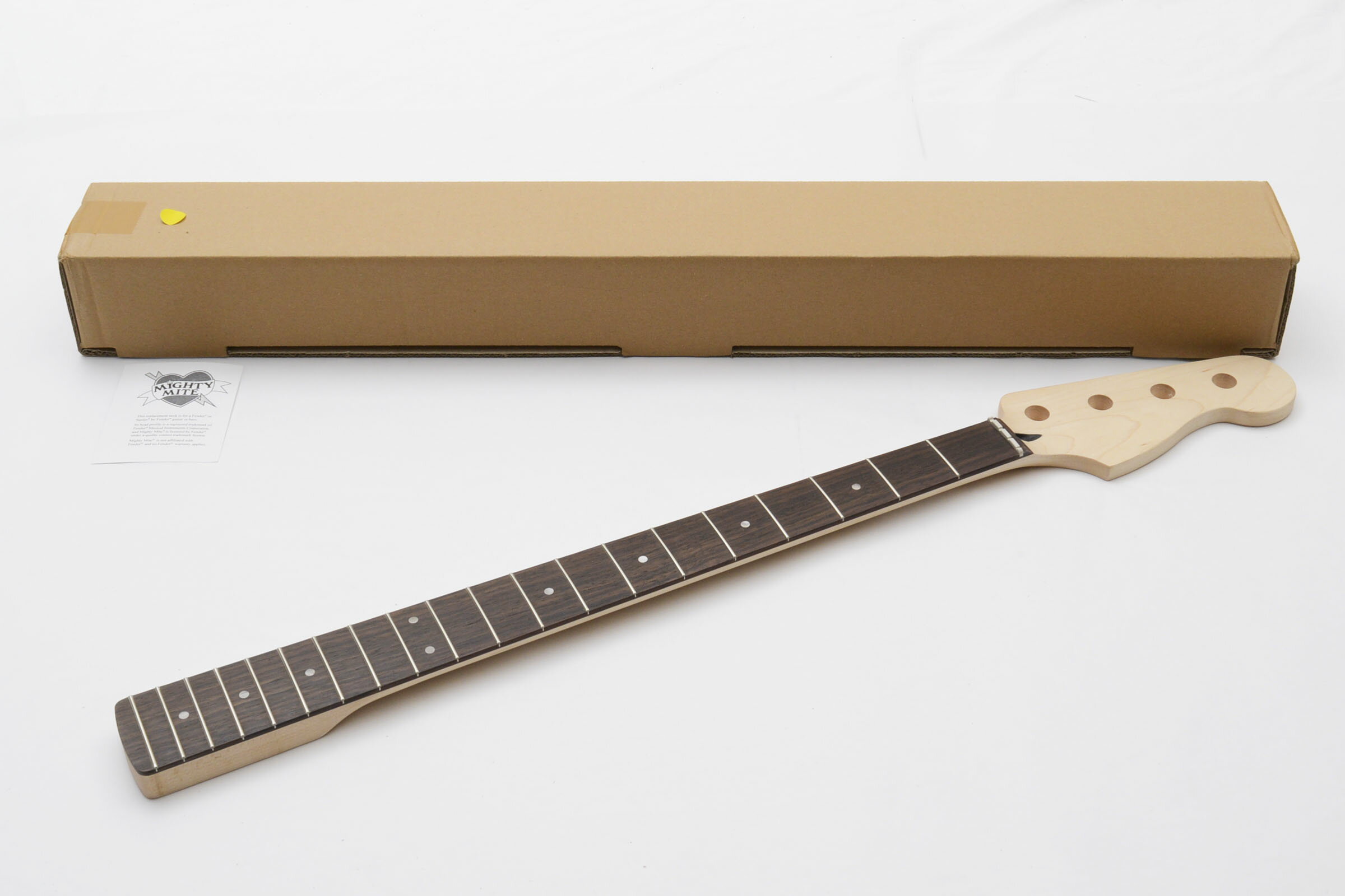 Mighty Mite MM2906 P-Bass Replacement Neck with Rosewood Fingerboard【Fenderライセンス】【新品】