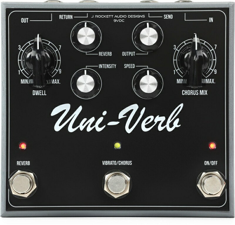 J.Rockett Audio Designs Uni-Verb Chorus Vibrato 直輸入品 並行輸入品 【Rockett Pedals】【新品】