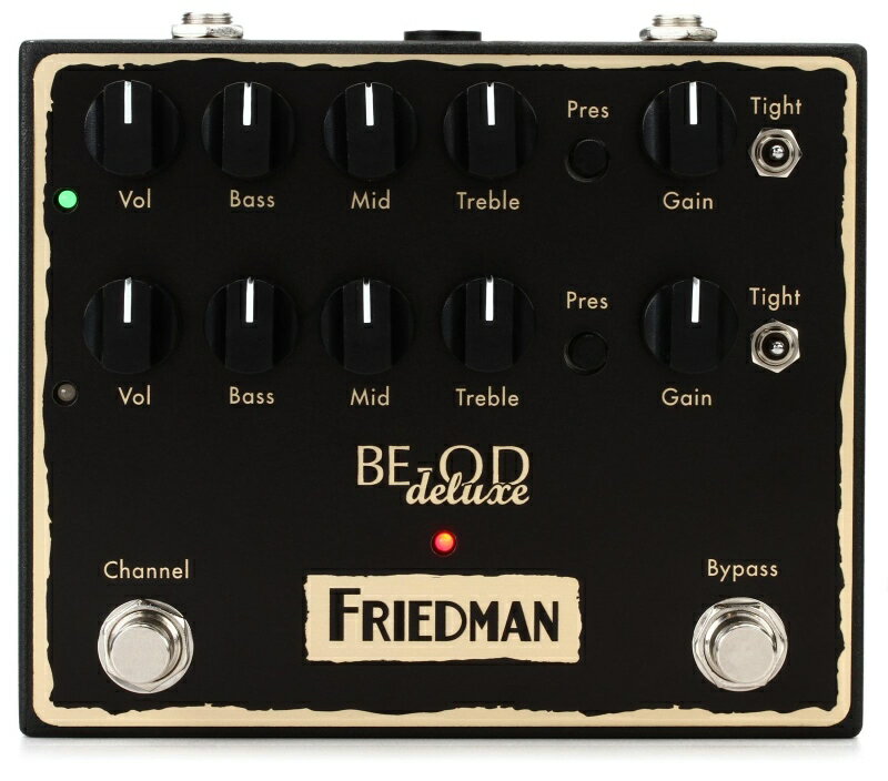 【レビューを書いて次回送料無料クーポンGET】Friedman BE-OD Deluxe エフェクター [並行輸入品][直輸入品]【フリードマン】【オーバードライブ】【新品】