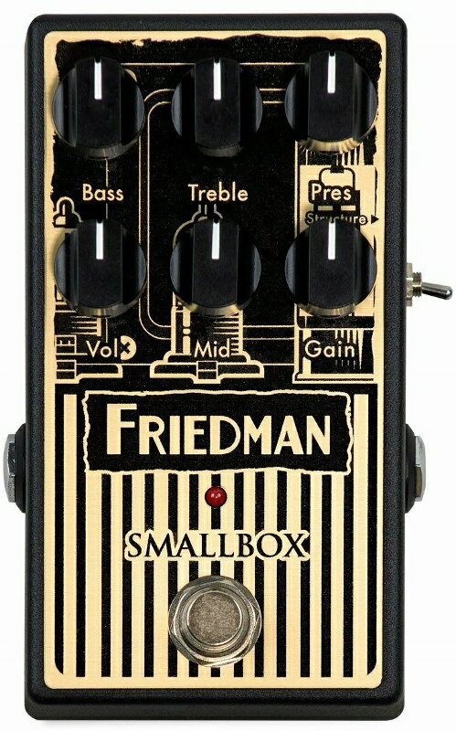 Friedman Smallbox Overdrive Pedal 並行輸入品 直輸入品 【フリードマン】【オーバードライブ】【新品】