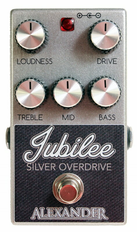 Alexander Pedals Jubilee Silver Overdrive【メーカー直輸入品】【アレキサンダー】【新品】