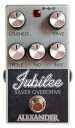 Alexander Pedals Jubilee Silver Overdrive【メーカー直輸入品】【アレキサンダー】【新品】