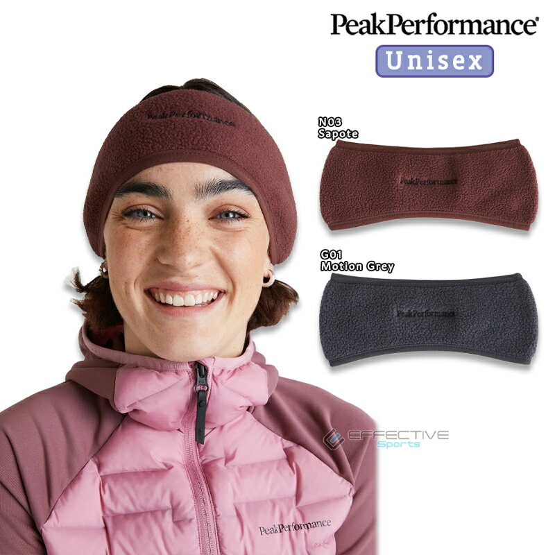 PeakPerformance(ピークパフォーマンス) Fleece Headband（フリース ヘッドバンド） アウトドアウェア ユニセックス レディース メンズ スキー スノーボード 防寒