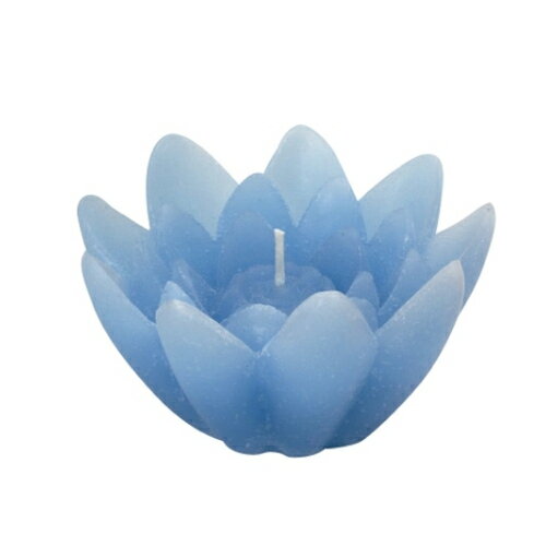 カメヤマ 163-439-5 フローティング蓮アカリ パステルブルー HZ439GD05 6ケ フローティングルーソク ロ..