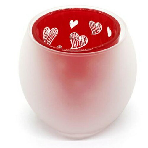 カメヤマ 163-100400-4 ファインシルエットグラス 日本製キャンドル4個付き スイートハート J1004004 6ケ シルエットグラス ガラス 松K直送 センター出荷
