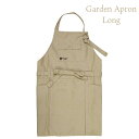 送料無料 GardenApron 園芸用 エプロン ロング ベージュ TS158 腰紐タイプ ガーデニング 庭 おしゃれ レディース 女性用 ガーデニングウェア 農作業 農業女子 レディース 女性用 作業着 農作業着 おしゃれ 可愛い カフェエプロン 敬老の日 プレゼント ギフト みきかじや村