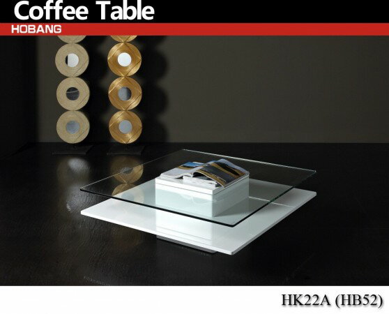 テーブル リビングテーブル ローテーブル ガラステーブル コーヒーテーブル HOBANG HK22A ホワイトハイグロス 幅100cm 収納 棚 おしゃれ モダン リビング 座卓