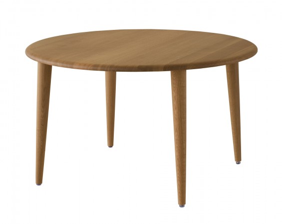 ダイニングテーブル 侭HTSブナ 1150 丸型天板丸T脚（ ）面型）