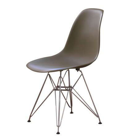 サイドシェルチェア DSR イームズ Eames ワイヤーベース リプロダクト デザイナーズ家具 ミッドセンチュリー 椅子 イス いす 食卓イス モダン グレー 軽量