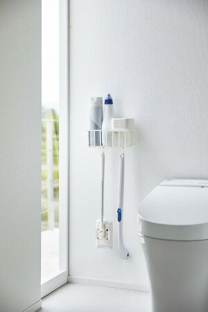 乐天商城 - ウォールトイレ用品収納ラック　タワー　6017