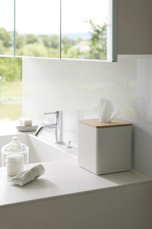 上から出せるティッシュ&トイレットペーパーケース リン 2002 [3]