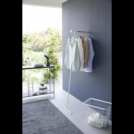 衣類スチーマーアイロン掛けハンガー　タワー　5972