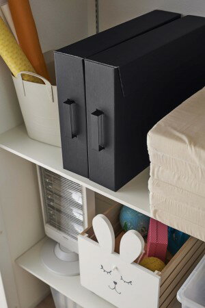 作品収納ボックス　2個組　タワー　tower 山崎実業　小学校　幼稚園　保育園　収納　絵　思い出　シン..