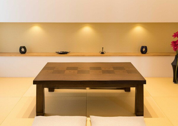 【レビューでクーポン進呈】こたつ こたつテーブル 座卓 リビングテーブル ローテーブル 伊月 180cm幅 リモコンスイッチ ブラウン スイッチ付き おしゃれ [2]
