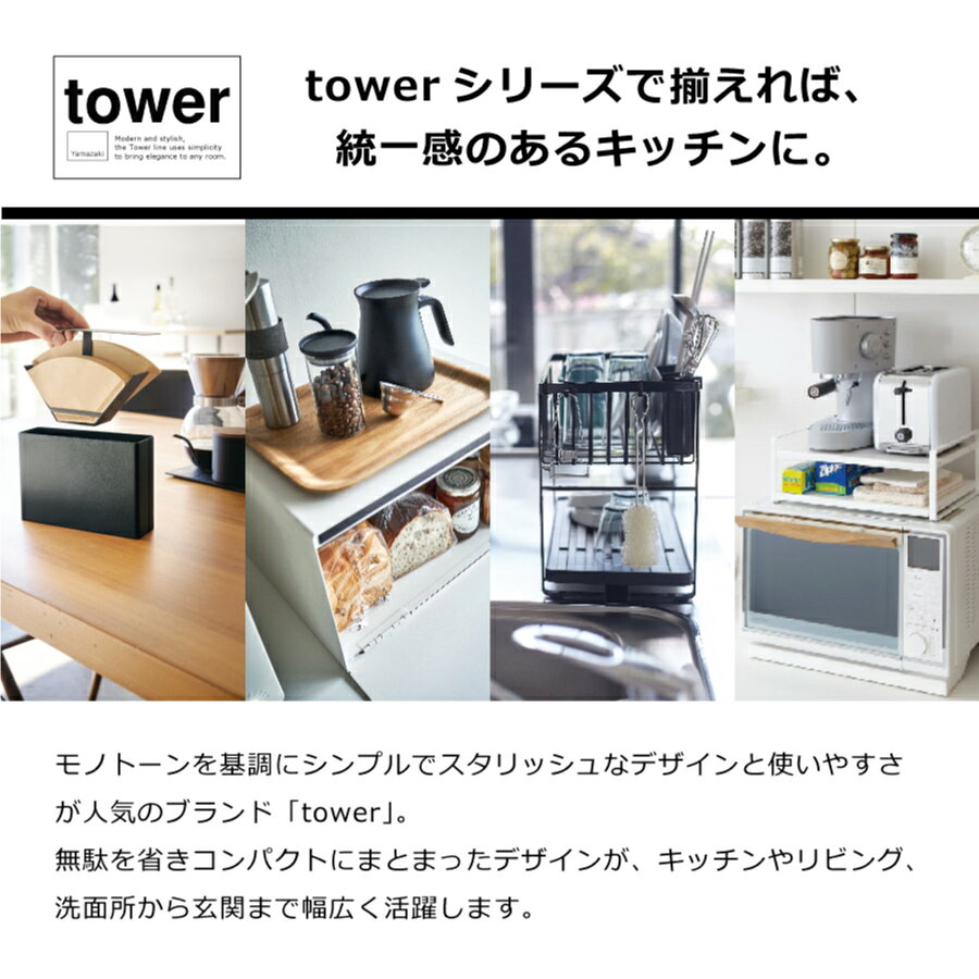コーヒーペーパーフィルターケース　タワー　3817