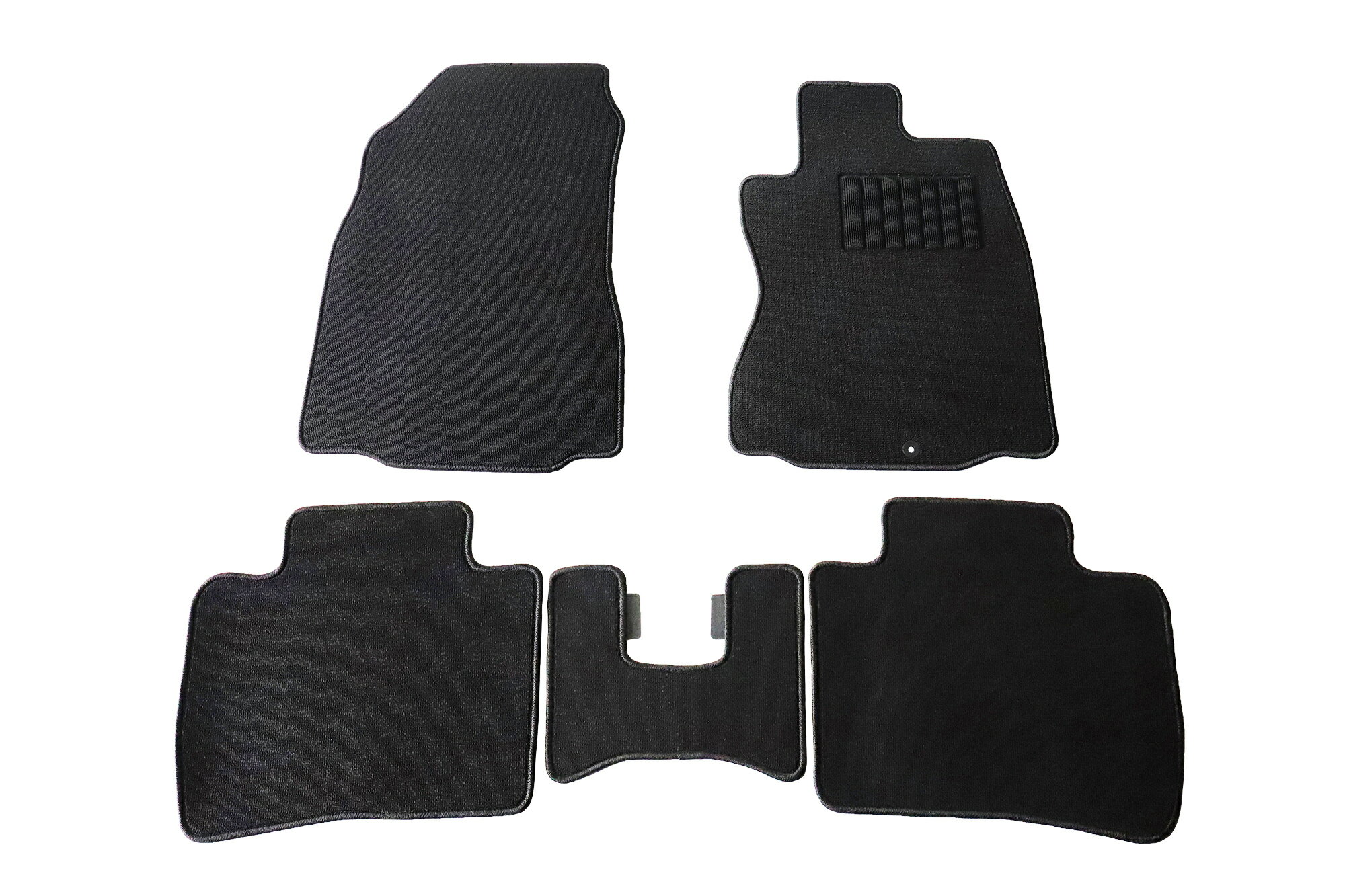 日産 ニッサン 　AD/ADエキスパート/NV150 AD　2WD　H28/12～　フロアマット マット カーマット　カーペット 1台分 ブラック 黒　納車 滑らない 裏面新素材即納