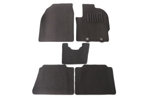 TOYOTA トヨタ アクア MXPK10/MXPK11/MXPK15/MXPK16 フロアマット マット カーマット カーペット 1台分 ブラック 黒 納車 滑らない 裏面新素材 即納