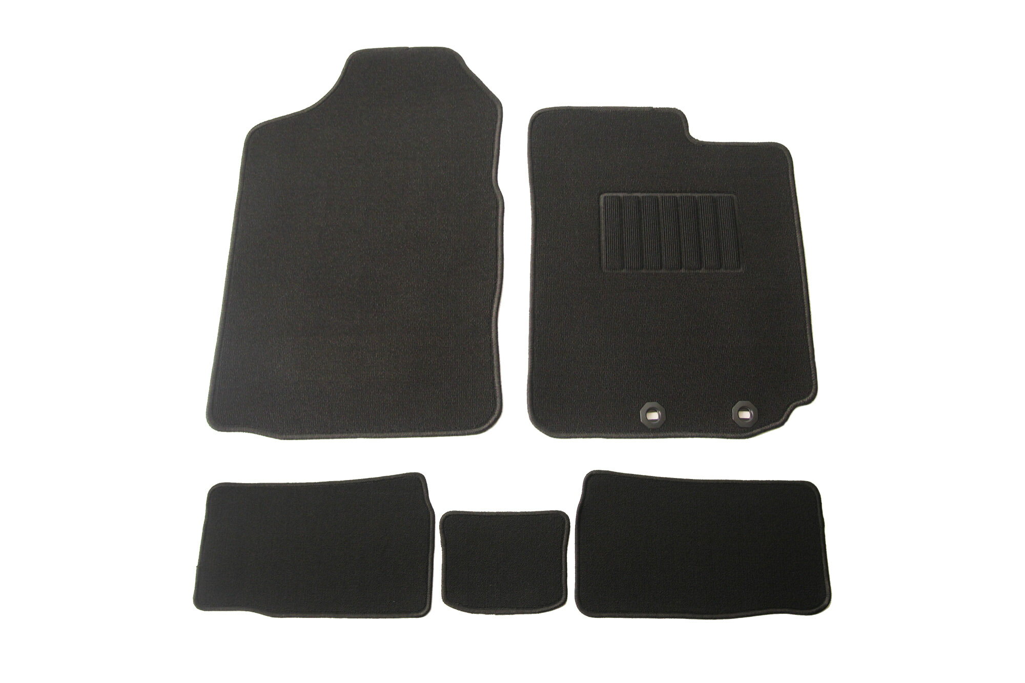 TOYOTA トヨタ プロボックス ハイブリッド車 H30/11～ NHP160V フロアマット マット カーマット カーペット 1台分 ブラック 黒 納車 滑らない 裏面新素材即納