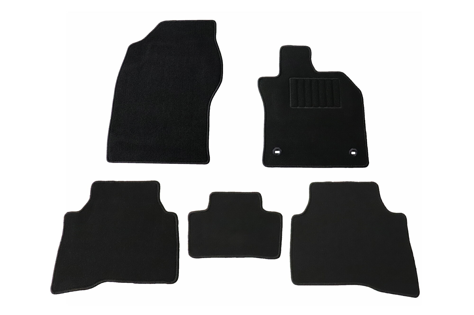 TOYOTA トヨタ　プリウス　ZVW60/ZVW65/MXWH60/MXWH65　R5/1～ フロアマット マット カーマット　カーペット 1台分 ブラック 黒 納車 滑らない 裏面新素材 即納