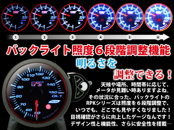 タコメーター 60mm 3色マルチカラー エンジェルリング オートゲージ Rpk 60f 回転数 峠 即納最大半額 送料無料 メーター 即納 追加 Mt 軽トラ サーキット