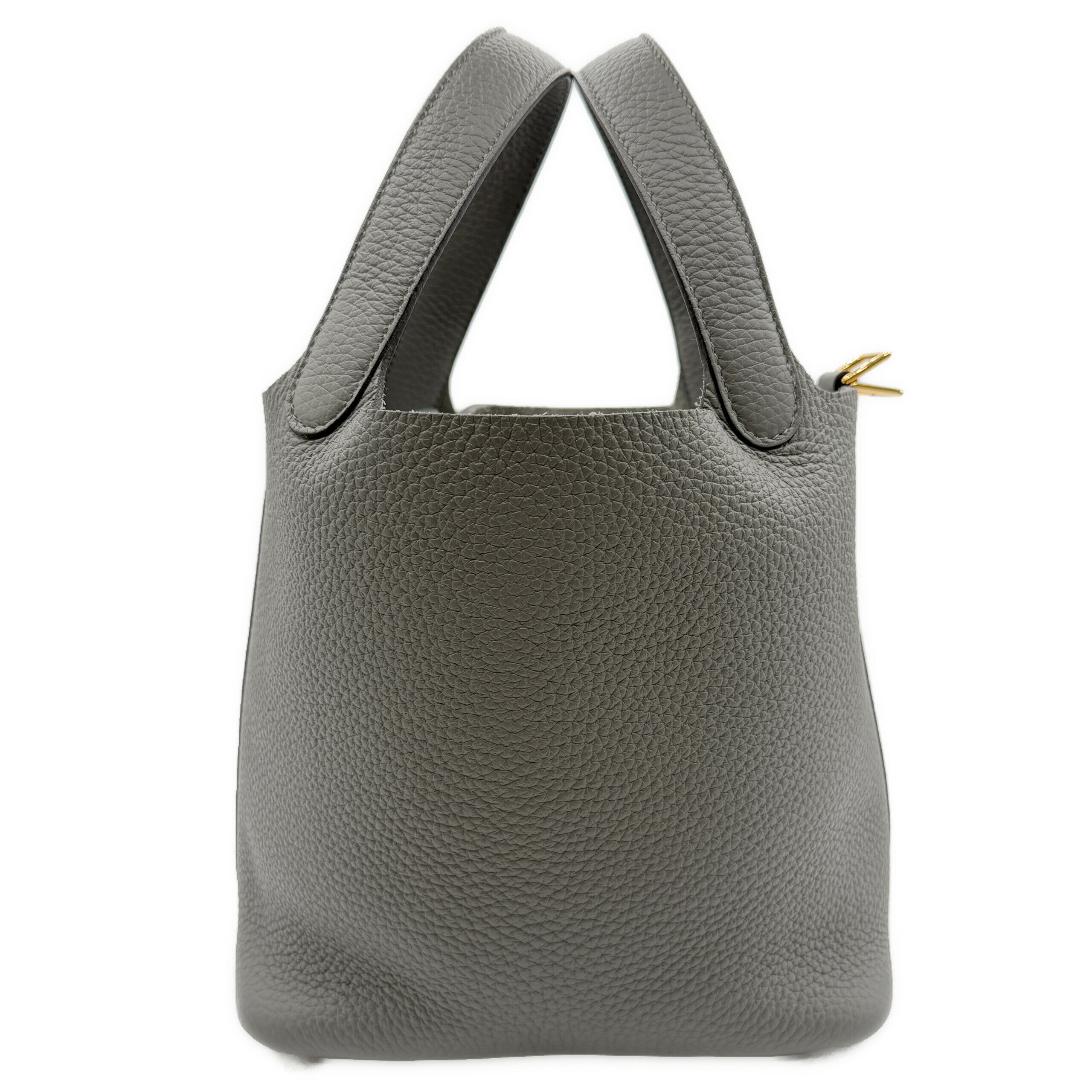 Rakuten - エルメス ピコタンロックPM グリメイヤー トリヨンクレマンス ゴールド金具 B刻印 中古A HERMES レディース ハンドバッグ