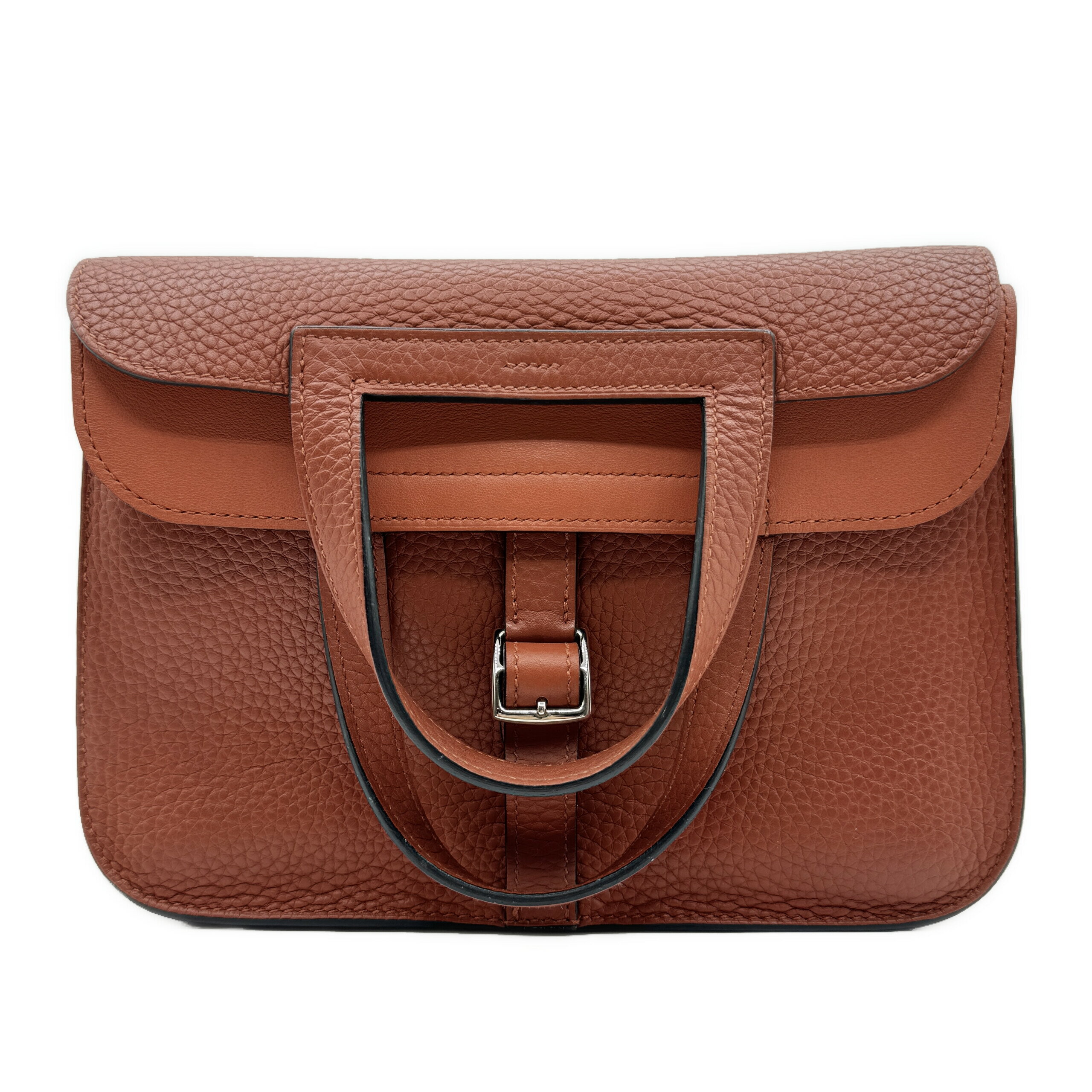 エルメス アルザン25 ミニ キュイーブル トリヨンクレマンス シルバー金具 Z刻印 中古A HERMES レディース ショルダーバッグのサムネイル