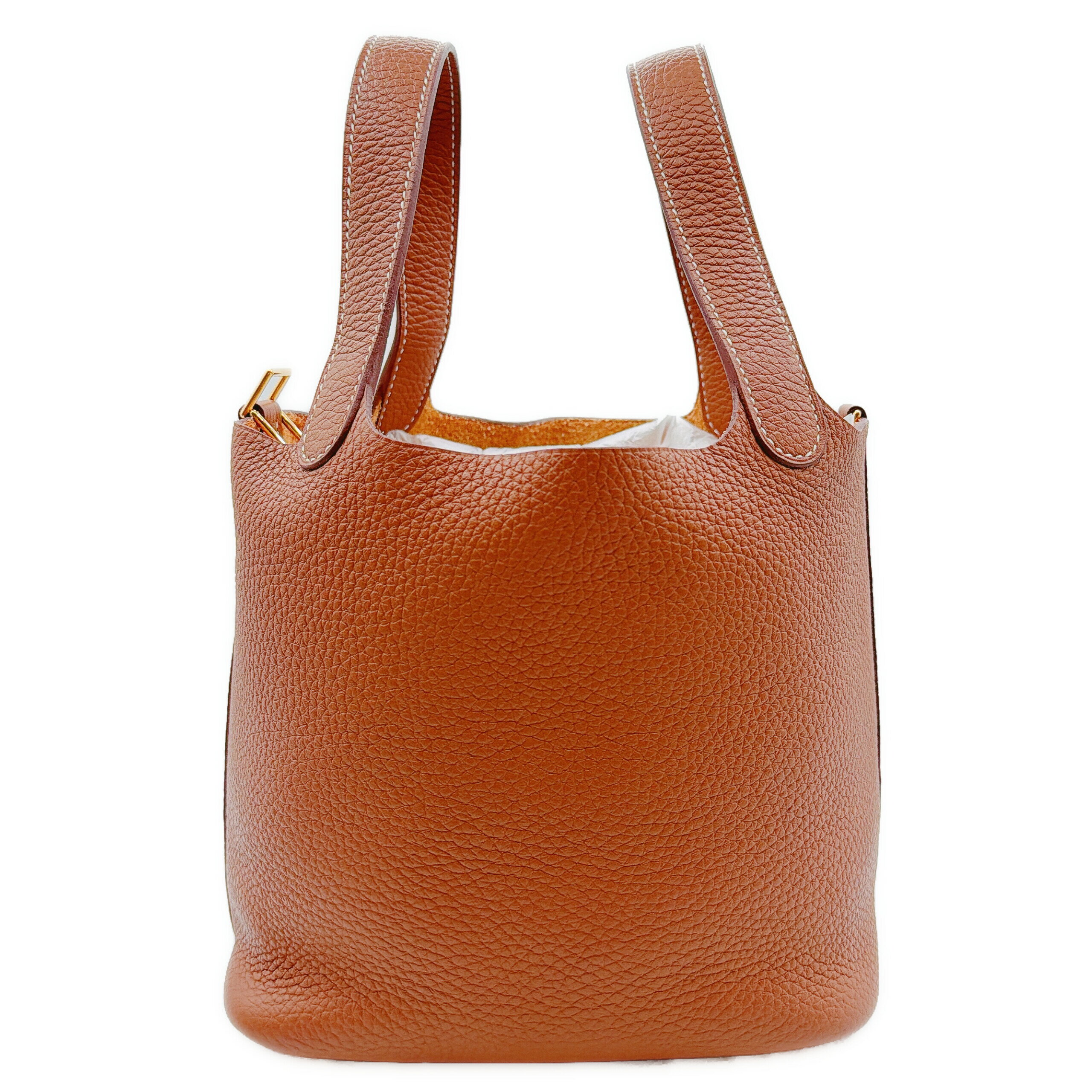 Rakuten - エルメス ピコタンロックPM ゴールド トリヨン ゴールド金具 U刻印 中古A HERMES レディース バッグ ハンドバッグ
