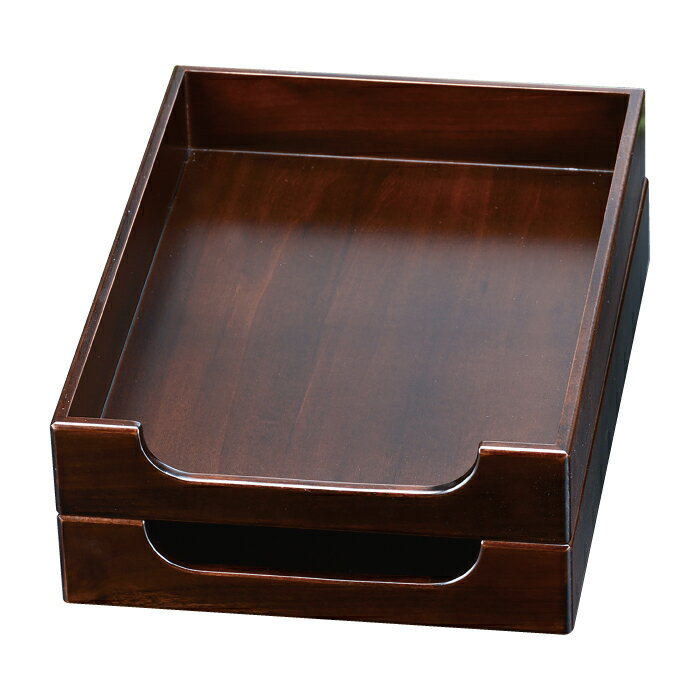 [21-5-1] プレジデント A4版二段 レタートレー *