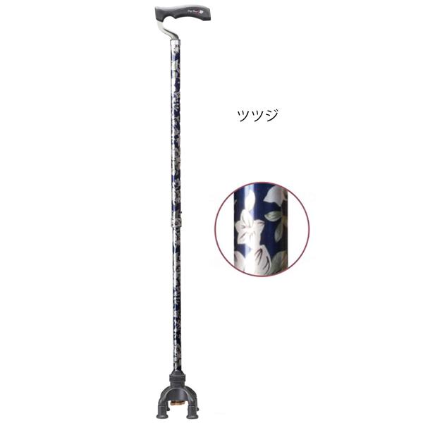 4点前後可動固定式 2ウェイステッキ／ツツジ（ユーバ産業）TW-0128