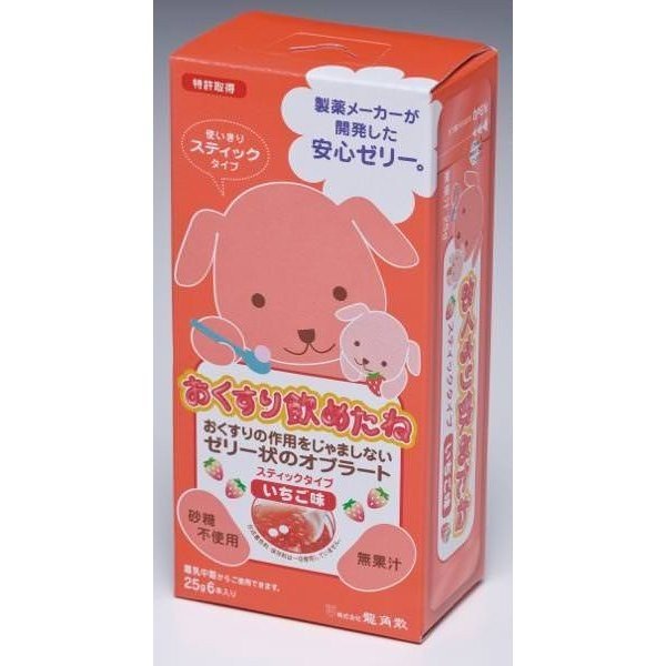 龍角散 おくすり飲めたねスティックタイプ／いちご味 6本入