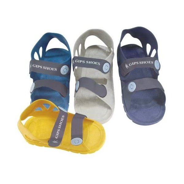 【楽天倉庫より365日出荷】ギプスシューズ／Sサイズ（イエロー）（ファーストレイト）FR-325のサムネイル