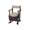 家具調ポータブルトイレ<座楽>ベーシック(脱臭あたたか便座タイプ)(パナソニックエイジフリー)(4)