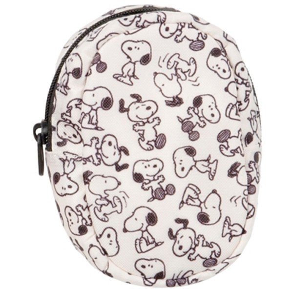 スヌーピー おでかけポーチ／スヌーピー白（マキテック）098191-16